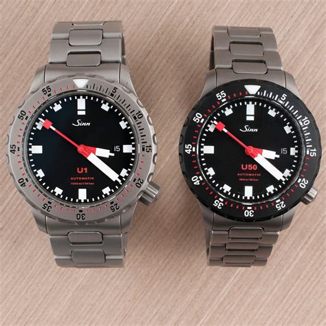 Review (Comparative) SuperOcean Steelfish and Sinn U1